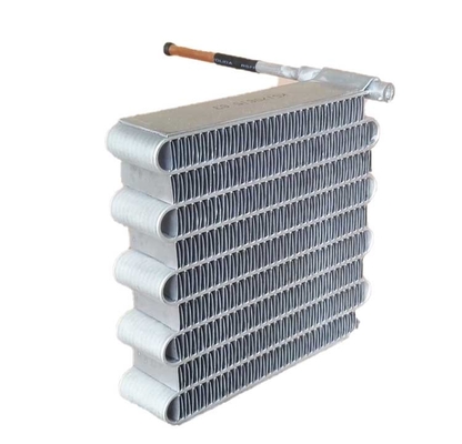 Microchannel van de koper Finned Buis Warmtewisselaar voor Airconditionerproducten
