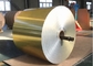 De aangepaste Folie van het Warmtewisselaar Materiële, Gouden Kleur Met een laag bedekte Aluminium
