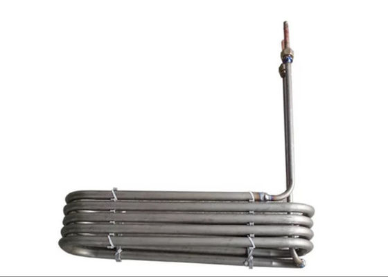 Compacte de Warmtewisselaarverdamping van de Buisrol Voor Machine van de Zeecultuur de Constante Temperatuur